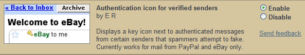 Enable Authentication