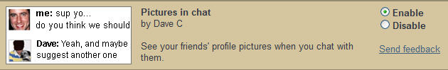 Phots in Gtalk