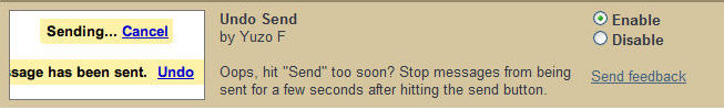 Enable Undo Send