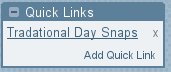 Quick Links Widget