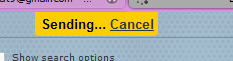 Cancel Sending of Mail
